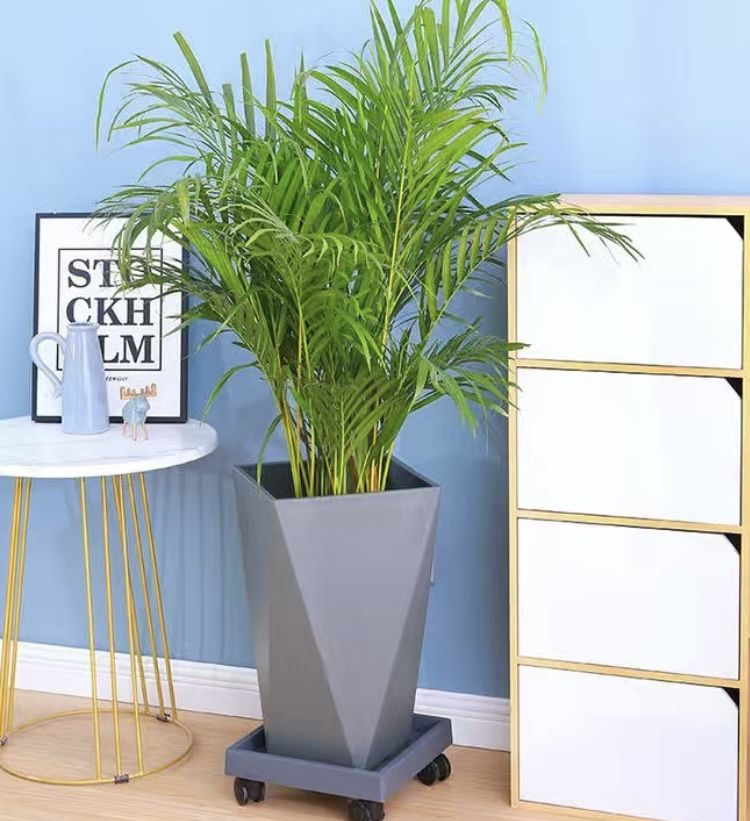 Tall Planters 20 Inch Tapered Square Planters Garden Flower Pots,Indoor