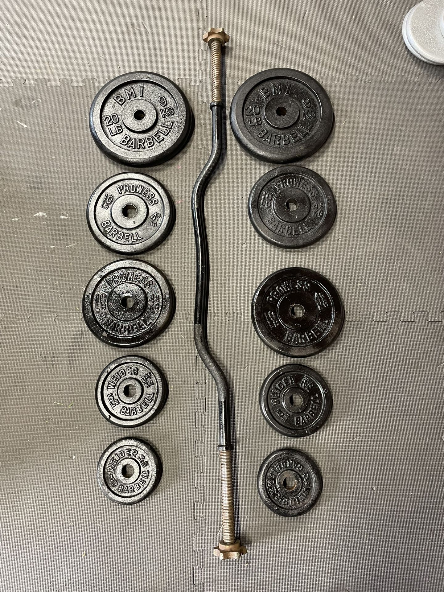 Weight Plates. 80 Dollars