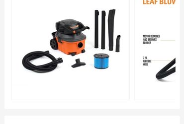 New Rigid wet/dry vacuum and blower
