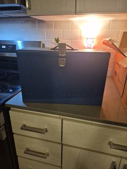 Large Metal File Box