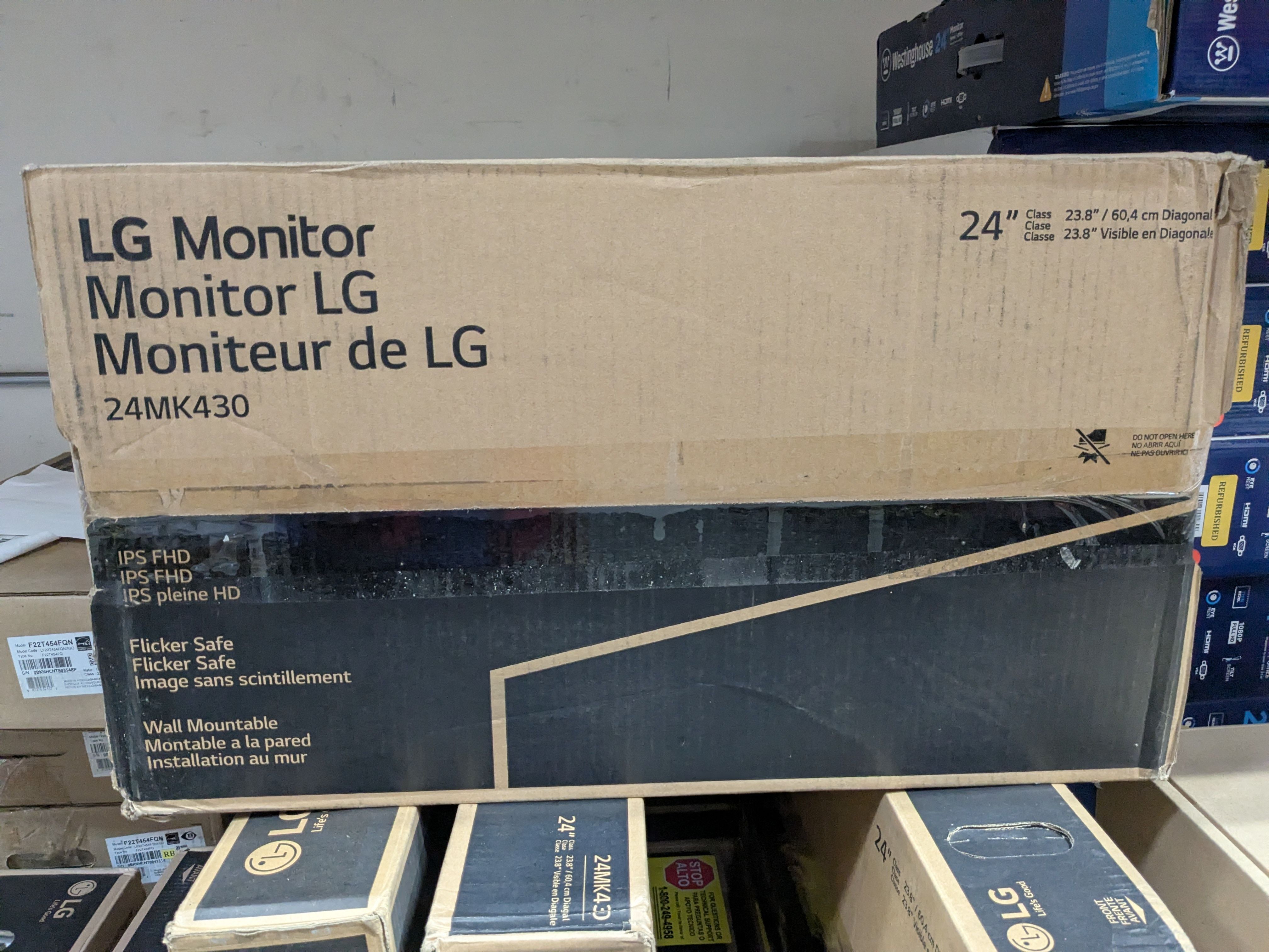 24 Inch FHD IPS 120Hz HDR10 Monitor with Slim Stand