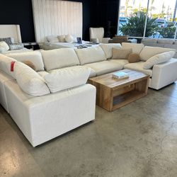 Modular “Cloud” Sectional Large Sofa for Living Room