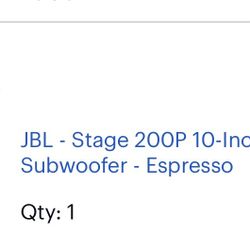 JBL Subwoofer