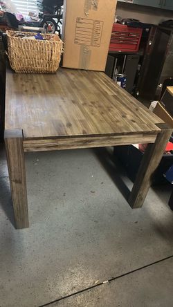 Rustic Wood Dining Table