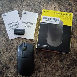 Corsair sabre v2 pro 36g gaming mouse