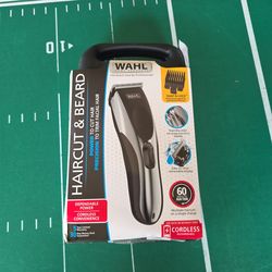 Wahl haircut and beard