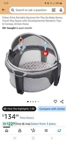 Fisher-Price bassinet on the go baby dome