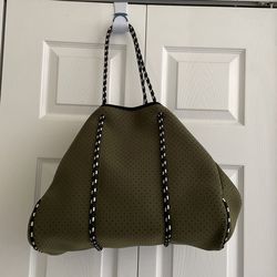 Neopreno green Handbag