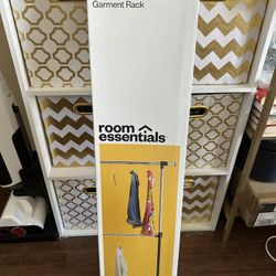 Adjustable Double Rod 2-Tier Garment Rack X3