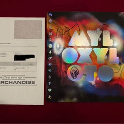 Signed Coldplay Mylo Xyloto Tour Progamme