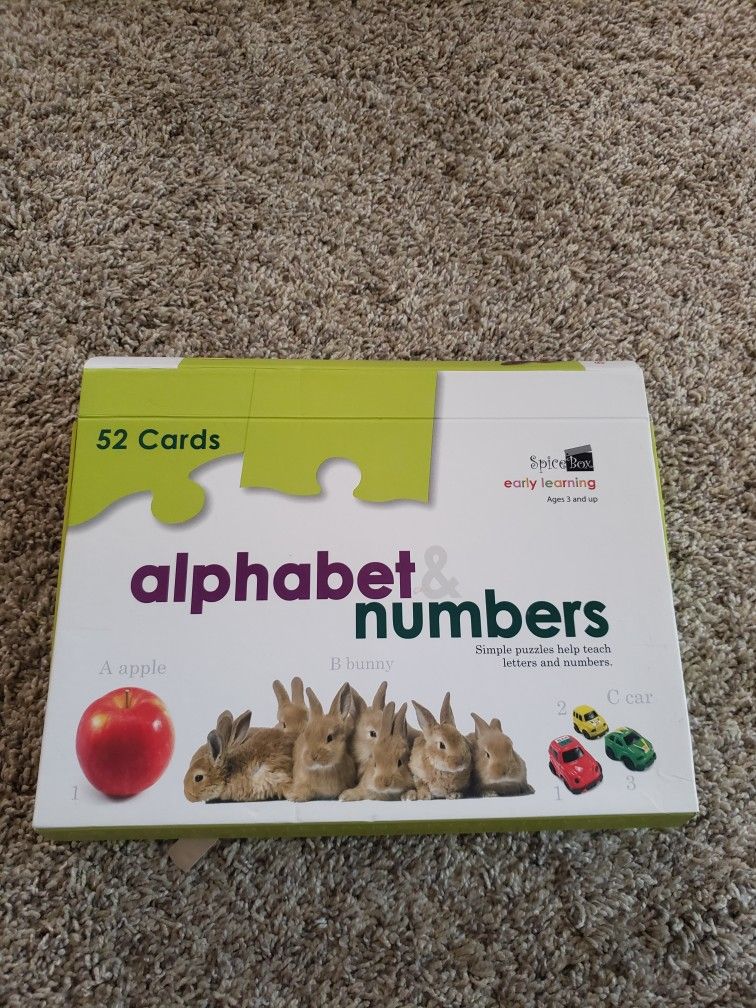 Early Learning Alphabet & Numbers Puzzles 