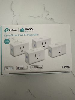 TP-Link Kasa Smart Wi-Fi Plug Mini 4-Pack