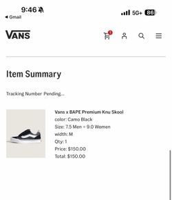 Vans x BAPE Premium Knu Skool