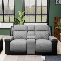 Brand New 2seater Recliner Loveseat With Cup holder