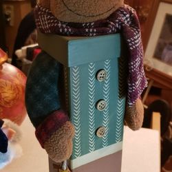 Reindeer Gift Box. Wine Bottle Gift Box