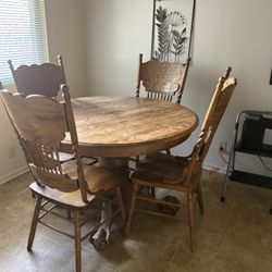 Free Table And 4 Chairs