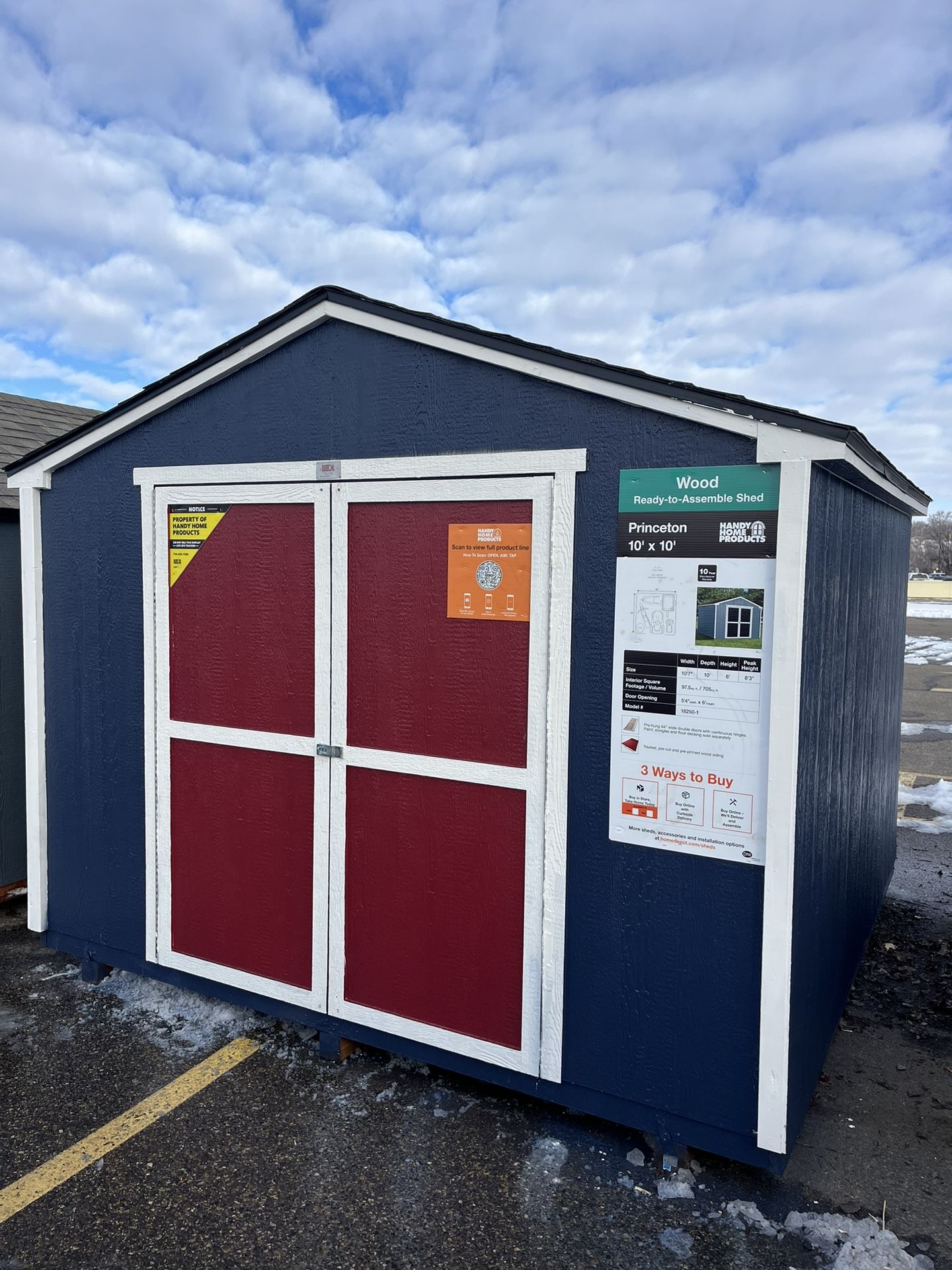10x10 Shed