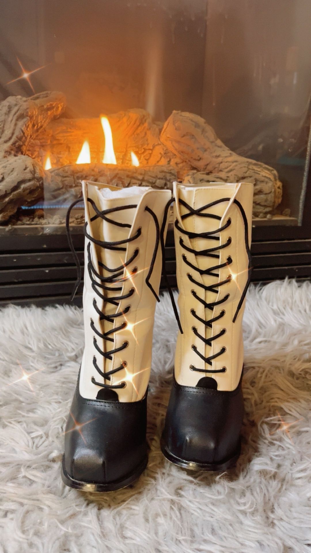Beau+Ashe “MIRAKOL” Stiletto Heel Booties