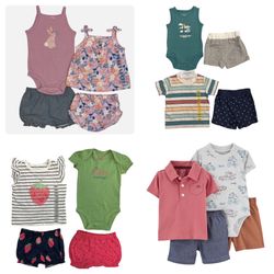 Carters Baby Boy And Girl 4 Piece Set All Brand New With Tags