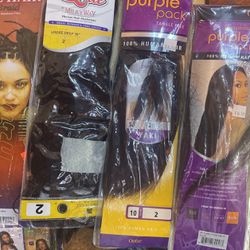 Purple Pack Hair Weave