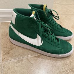 Nike Blazer '77 Suede Mid Pine Green - size 14