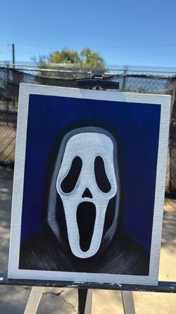 Ghost Face Painting