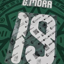 Gil Mora Official Name Set 