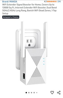 Dual-Band WiFi Extender / Signal Booster