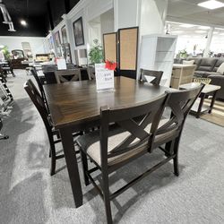 6 Pc Dining Table 