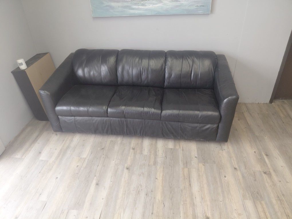 Vinyl Couch