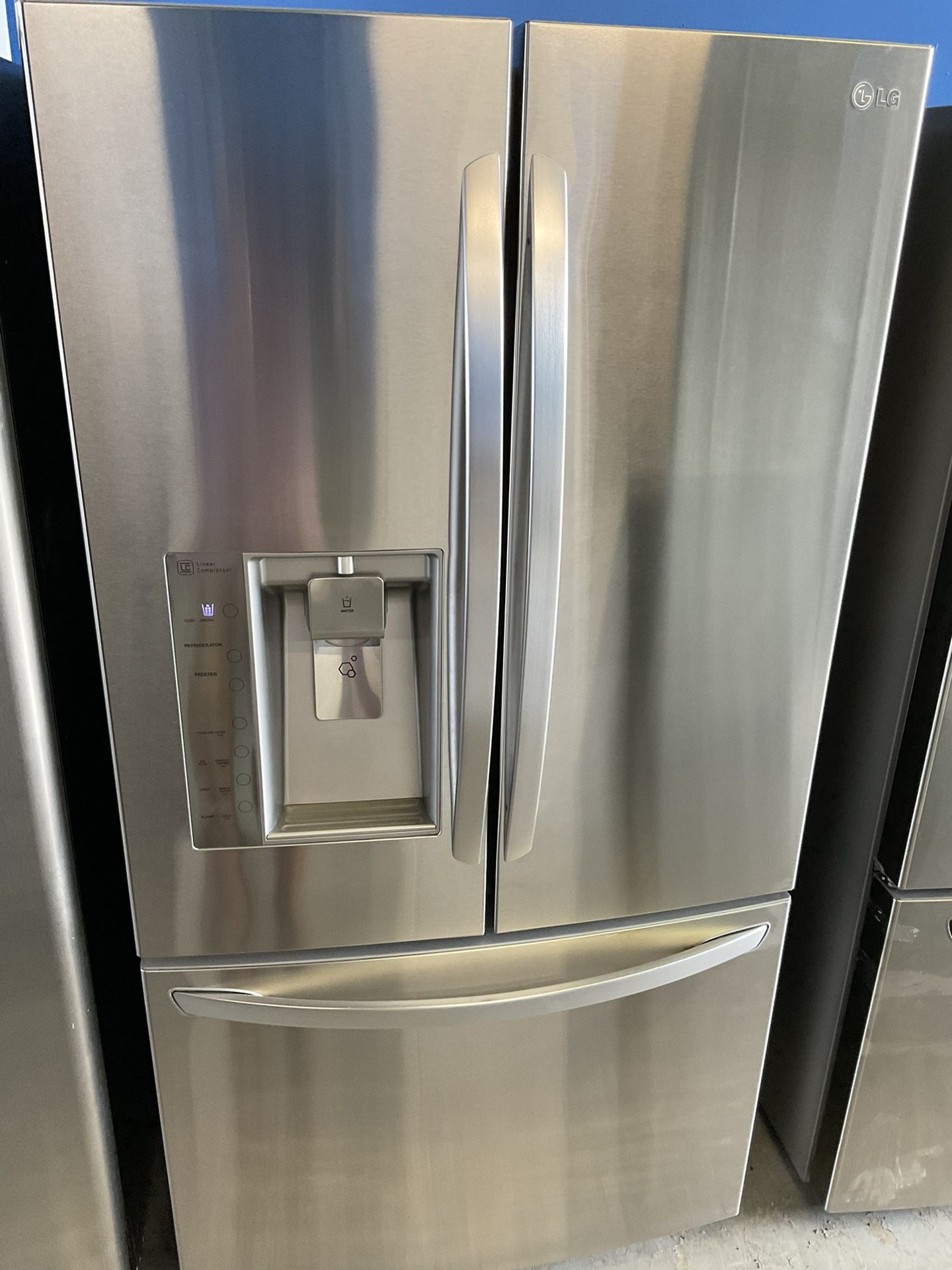 Lg Stainless Steel French Door Fridge
