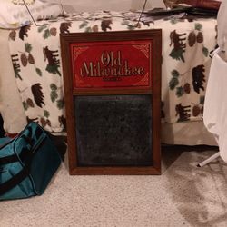 Old Milwaukee Beer Bar Sign