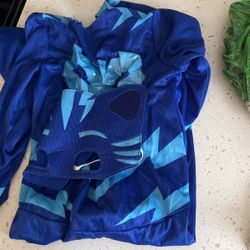 PJ MASK SIze 4-6 Blue Kids Halloween Costume 