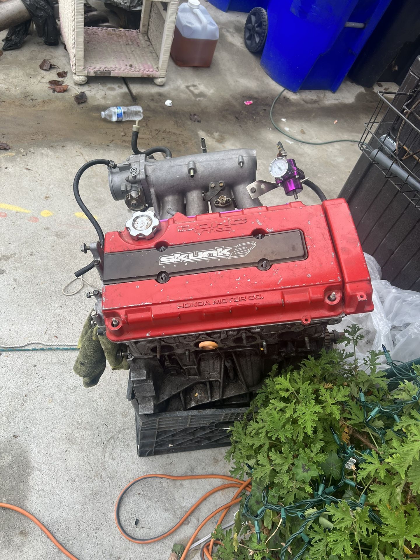 Honda OEM DOHC VTEC B16a Motor Cylinder Head Valve Cover B16 B17 B18c