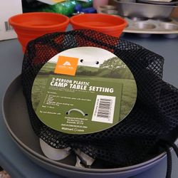 Camping Essentials, Tent, Converter, Cookware, Electric Pump