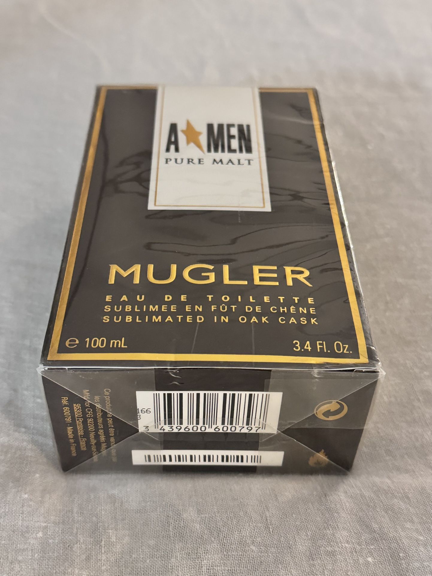 A MEN Pure Malt Thierry Mugler 3.4 oz Eau de Toilette spray Cologne 100ml NIB