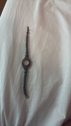 Sterling silver woman’s watch