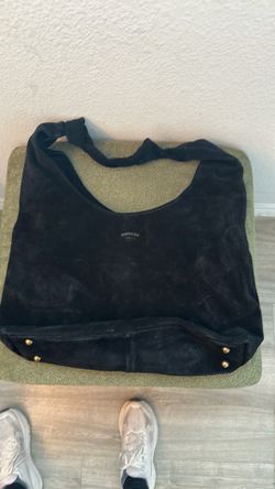 Suede bag