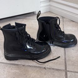 Iridescent doc martens AirWair size 9 children