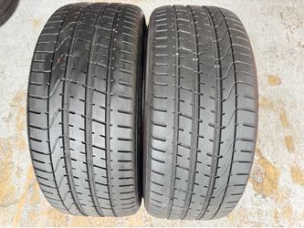 Two Premium Tires 255/40/21 Pirelli P Zero like new with 80% Left BEST VALUE GUARANTEED