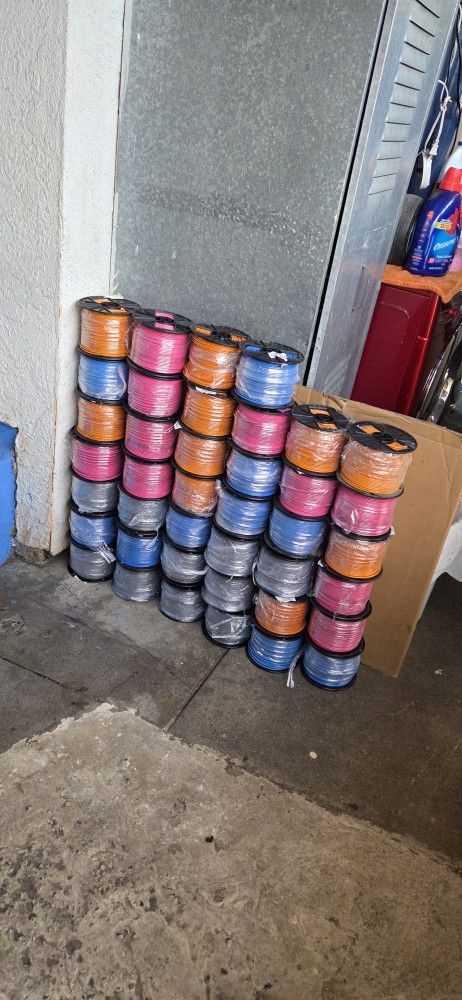 WIRE 12 AWG STRNDED THHN 500 FTS 75 DLLS FOR ROLL 