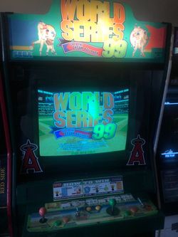 World Series Baseball 99 arcade machine