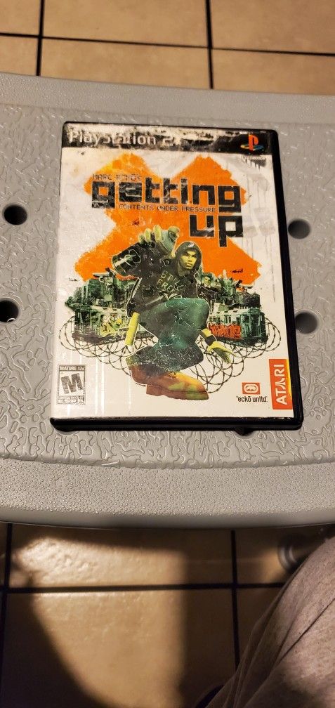 Playstation 2 Marc Eckos Getting Up Contents Under Pressure Complete Game