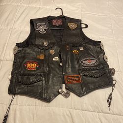 Tucson Chapter Harley Owners Group Lether Vest Size 46 Tucson Chapter Harley Owners Group Lether Vest Size 46