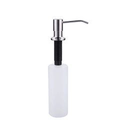 Soap Dispenser with Straight Nozzle Stainless Steel