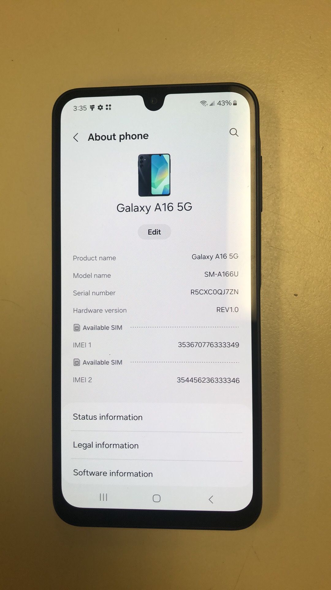 Samsung Galaxy A16 128gb T Mobile