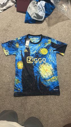Adidas Van Gogh starry night Ajax jersey men’s size small