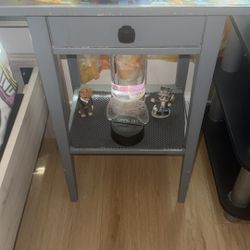 A bed side table, or living room