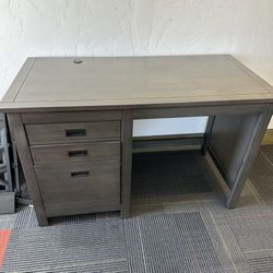 “Living Spaces” USB Charging Drawer Desk