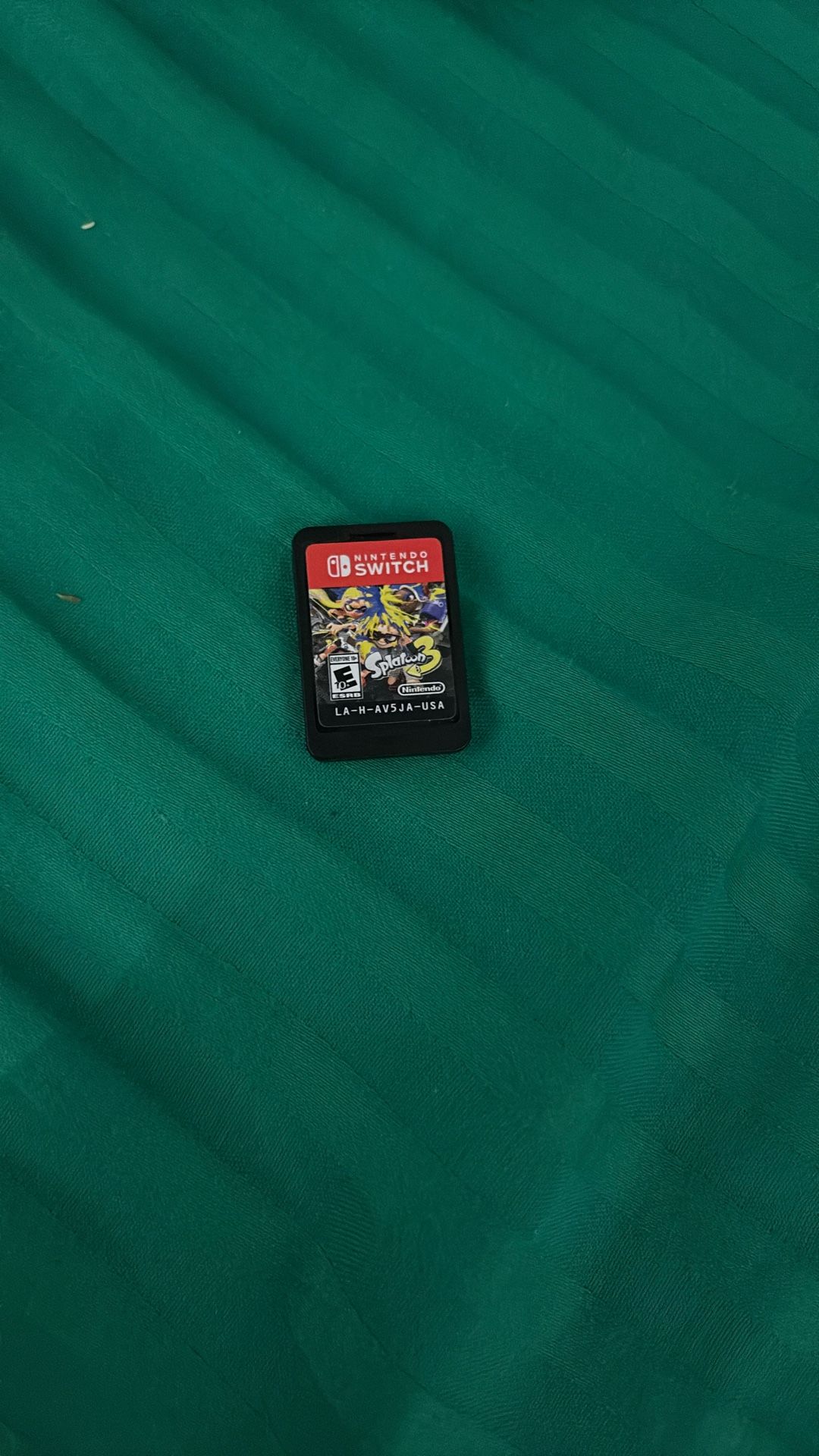 Splatoon 3 Nintendo card